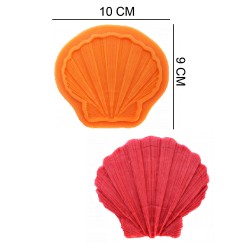 Shell Silicone Sugar Paste, Soap, Candle Mold #HG122