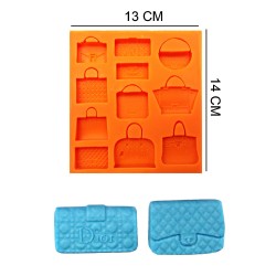 Bags Silicone Sugar Paste, Soap, Candle Mold #HG163