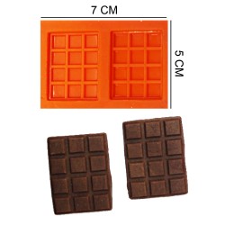 Chocolate Silicone Sugar Paste, Soap, Candle Mold #HG181