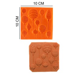 Christmas Ornaments Silicone Sugar Paste, Soap, Candle Mold #HG219
