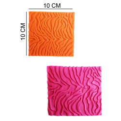 Pattern Silicone Sugar Paste, Soap, Candle Mold #HG319