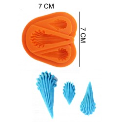 Pastry Cream Silicone Sugar Paste, Soap, Candle Mold #HG371