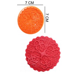 Pattern Silicone Sugar Paste, Soap, Candle Mold #HG372