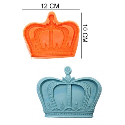 King Crown Silicone Sugar Paste, Soap, Candle Mold #HG375
