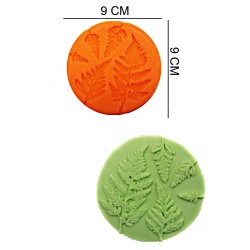 Leaves Silicone Sugar Paste, Soap, Candle Mold #HG380