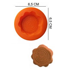 Tree Stump Silicone Sugar Paste, Soap, Candle Mold #HG389