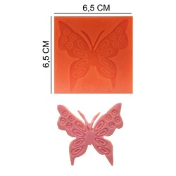 Butterfly Silicone Sugar Paste, Soap, Candle Mold #HG413