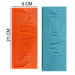 Istanbul Silicone Sugar Paste, Soap, Candle Mold #HG427