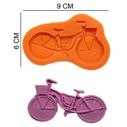 Bicycle Silicone Sugar Paste, Soap, Candle Mold #HG515