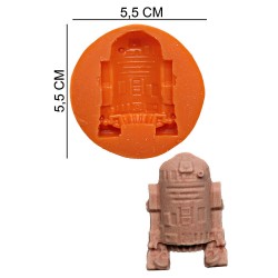 Rocket Silicone Sugar Paste, Soap, Candle Mold #HG516