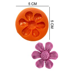 Flower Silicone Sugar Paste, Soap, Candle Mold #HG525